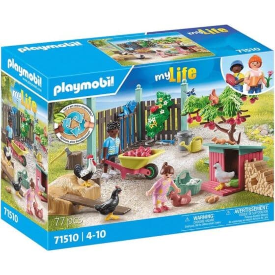 Playmobil My Life Tiny House Liten kyllingfarm 71510