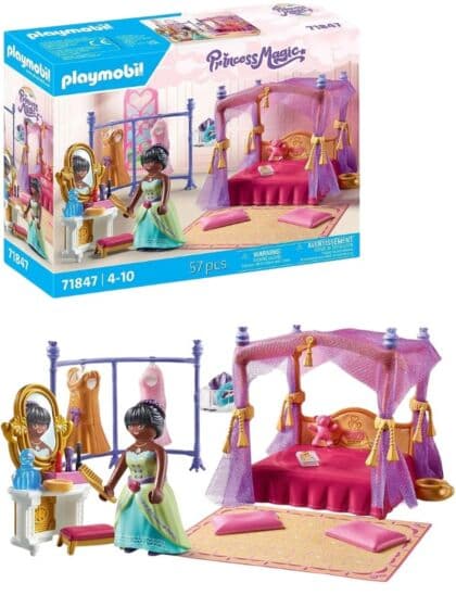 Playmobil Princess Magic Soverom med omkledningsrom 71847