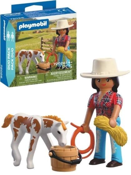 Playmobil DuoPack hestepasser med føll 72026