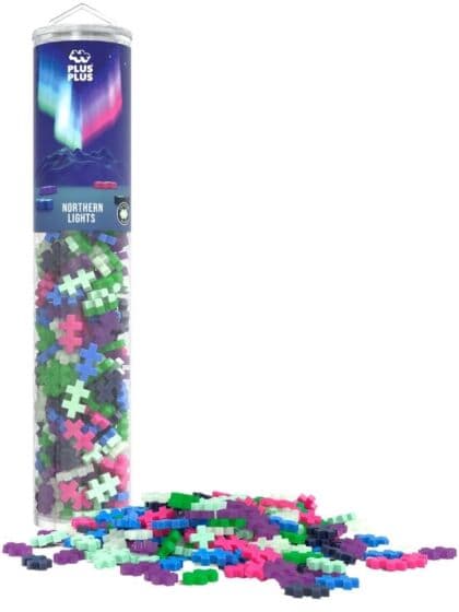 Plus Plus Nordlys fargemiks - 240 byggeklosser