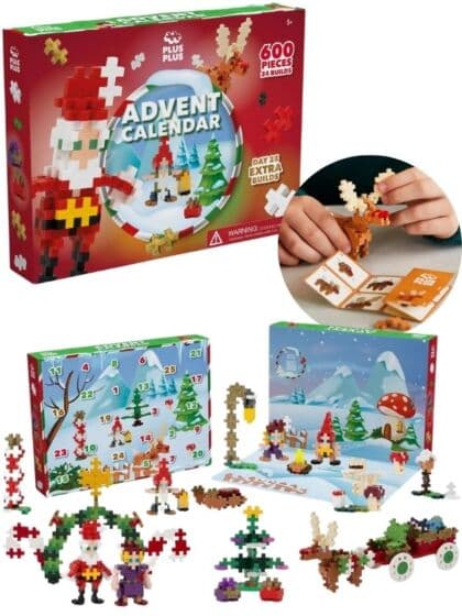 Plus Plus Julekalender - 600 deler