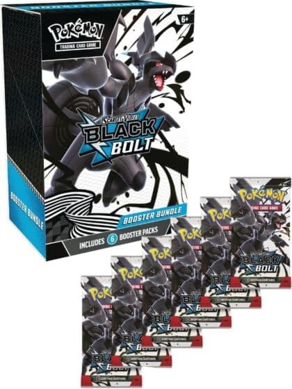 Pokemon TCG: Scarlet & Violet 10.5 Black Bolt – Booster Bundle