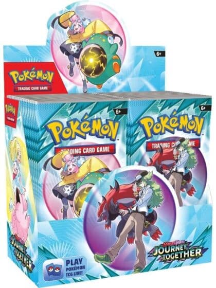 Pokémon TCG Scarlet & Violet Journey Together Booster Display