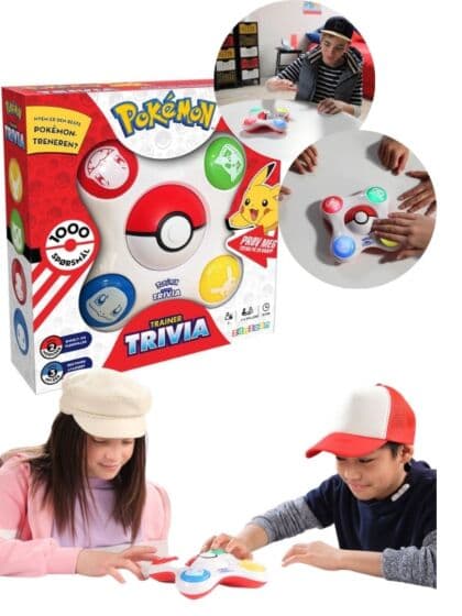 Pokemon Trainer Trivia spill - norsk versjon - 1000 spørsmål