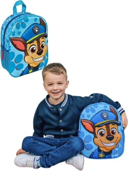 PAW Patrol Chase 3D ryggsekk - blå