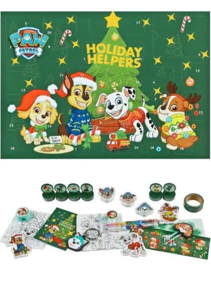 PAW Patrol julekalender med hobbyutstyr