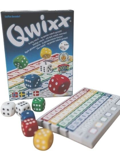 Qwixx Terningspill for 2-5 spillere - fra 8 år