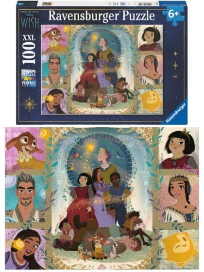 Ravensburger XXL Disney Wish puslespill - med 100 store brikker