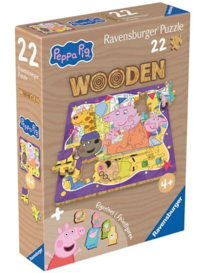 Ravensburger trepuslespill 22 brikker - Peppa Gris