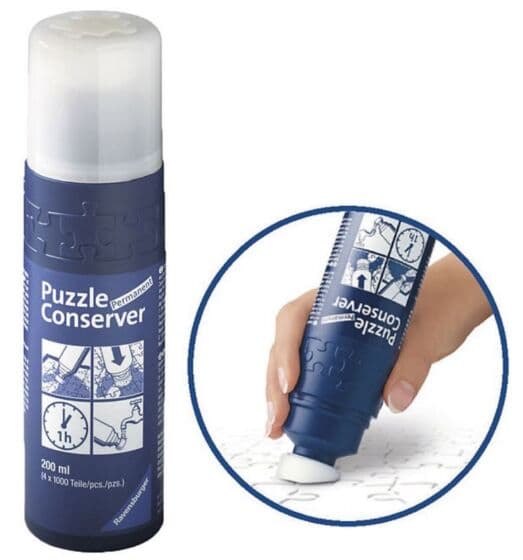 Ravensburger Puzzle Conserver Permanent - lim til puslespill - flaske med svamp
