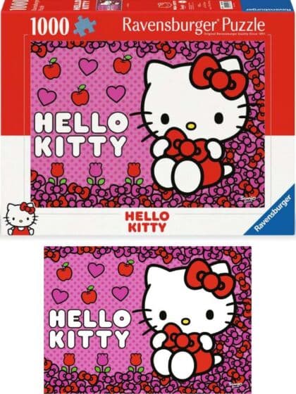 Ravensburger puslespill 1000 brikker - Hello Kitty