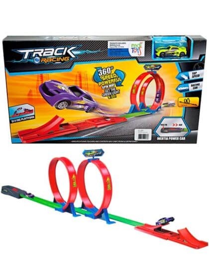 Spin racing bilbane med loop og bil