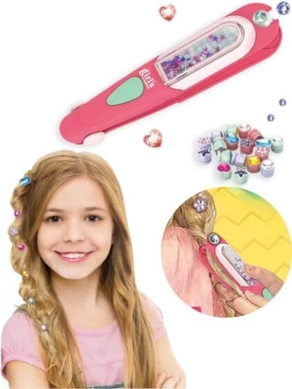 Girls Creator Pyntesett med tang og diamanter til håret