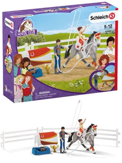 Schleich Horse Club Mia's ridesett 42443 - med figurer, hest og tilbehør