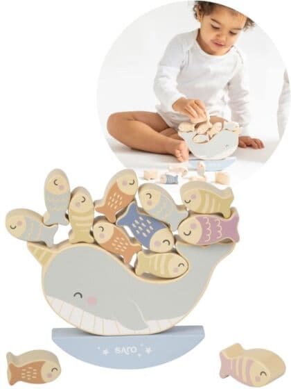 Saro Baby Sea Life Balansspill i tre