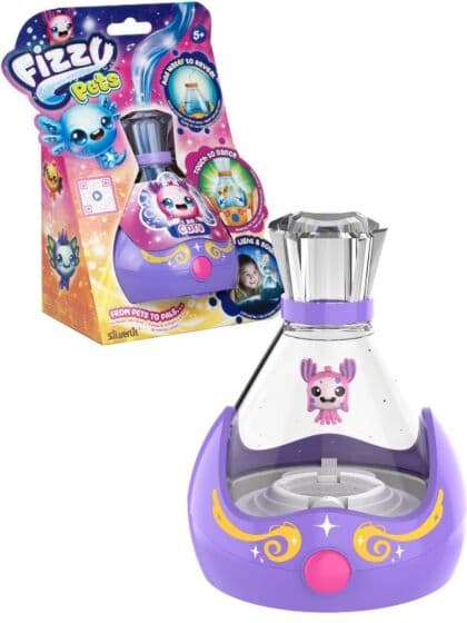 Fizzy Pets Cory interaktiv leke og nattlampe med vanneffekt