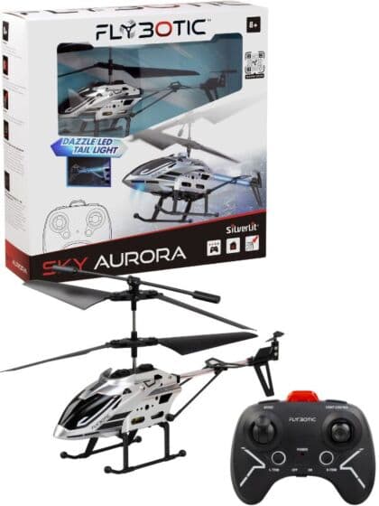 Silverlit Flybotic Sky Aurora RC helikopter med ljus - 21 cm