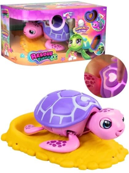 Silverlit Rescue Turtle Interaktiv skildpadde - rosa