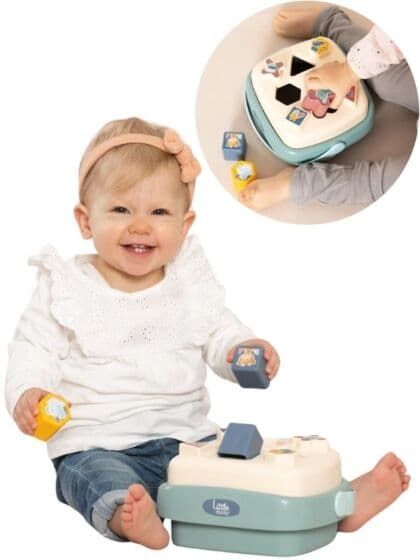 Smoby Little Smoby putteboks med 8 klosser