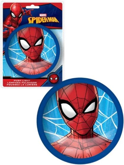 SpiderMan LED Nattlampe - 15 cm