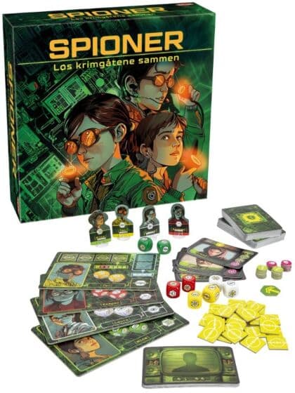 Spioner familiespill - norsk