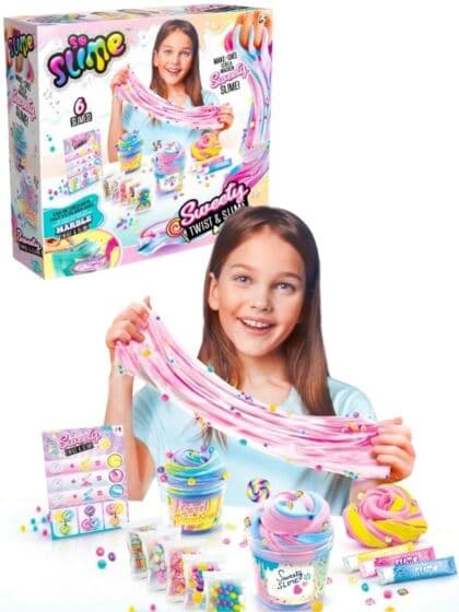 So Slime Marble Twist and Slime Kit – kreativ slime-miks for barn