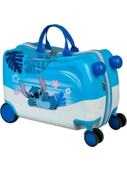 Disney Stitch ride-on barnekoffert til å sitte på