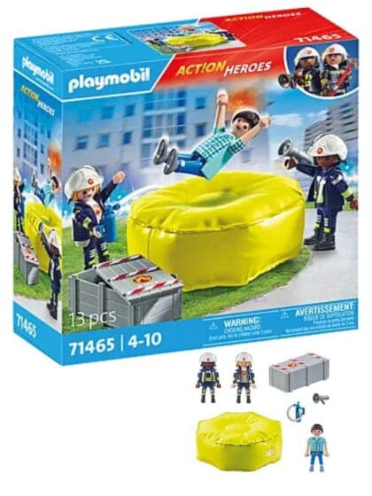 Playmobil Brannmann med luftpute 71465