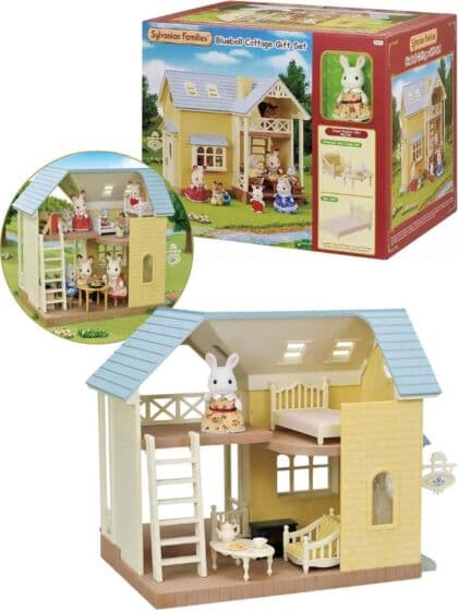 Sylvanian Families Bluebell Cottage - hus med figur og møbler