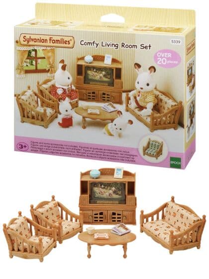 Sylvanian Families stue - møbelsett 20 deler