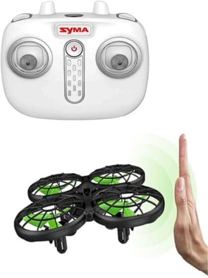 Syma X26 drone med start og landingsknapp - oppladbart batteri med USB