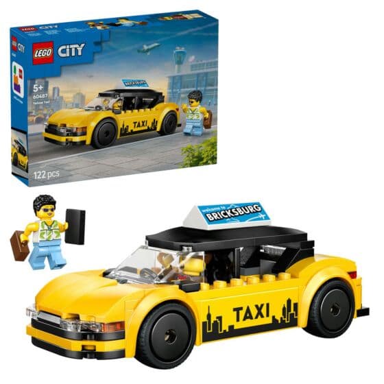 LEGO City 60487 Gul taxi