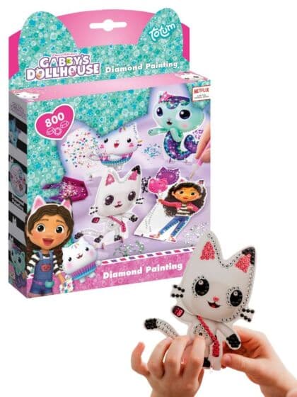 Gabbys Dukkehus Diamond Painting Set - DIY kunstsett for barn