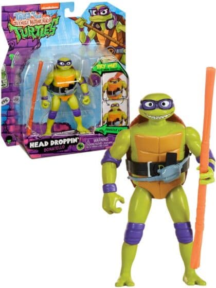Turtles Donatello figur med tilbehør - 11 cm