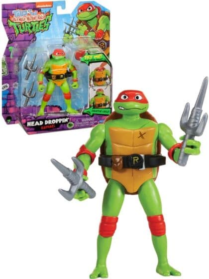 Turtles Raphael figur med tilbehør - 11 cm