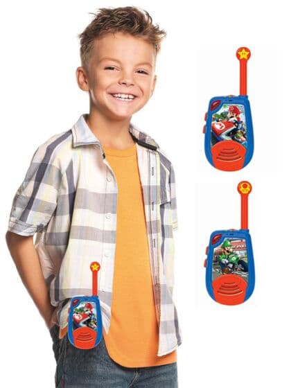 Lexibook Super Mario walkie talkies – rekkevidde 2 km