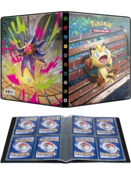 Pokémon TCG 4-Pocket Portfolio – Meowth samleperm