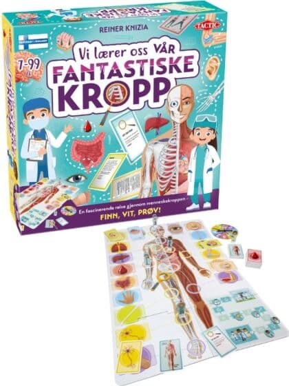 Vi lærer oss vår fantastiske kropp