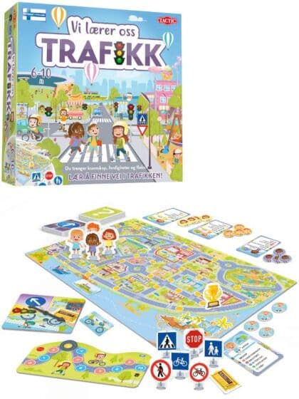 Vi lærer oss Trafikk Lærespill