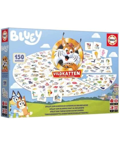 Vildkatten Bluey barnspill