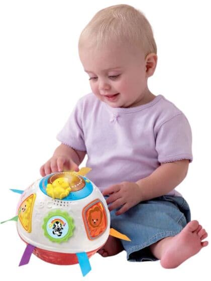 Vtech Baby lekeball med lyd og lys - norsk