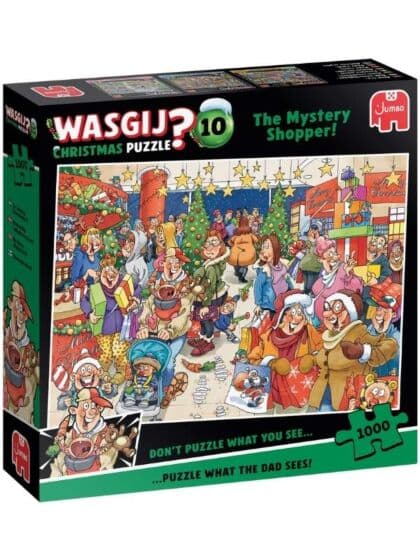 Wasgij Christmas 10 – puslespill 1000 brikker – The Mystery Shopper