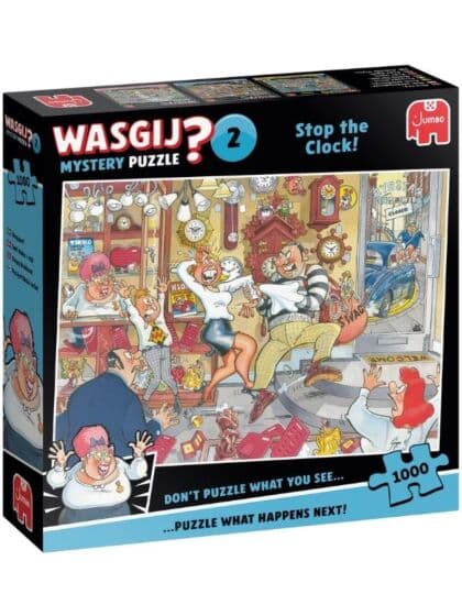 Wasgij Mystery 2 – puslespill 1000 brikker – Stop the Clock