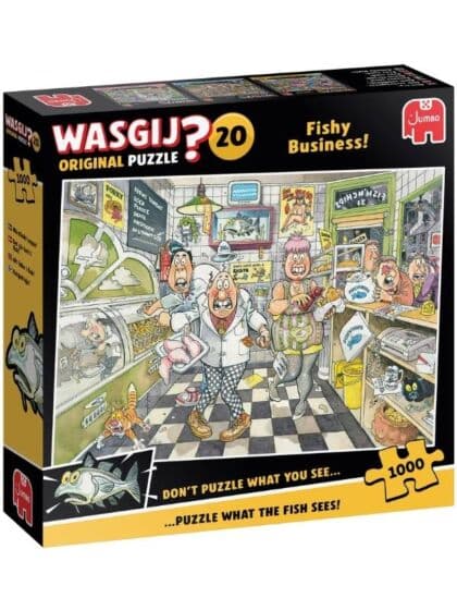 Wasgij Original 20 – puslespill 1000 brikker – Fishy Business