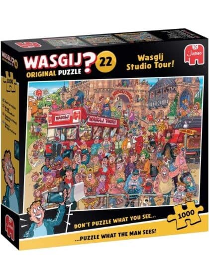 Wasgij Original 22 – puslespill 1000 brikker – Wasgij Studio Tour