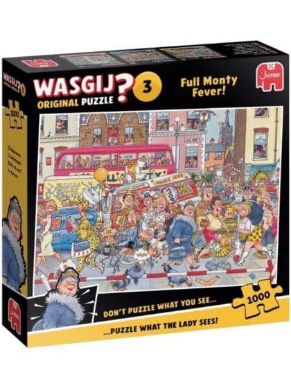 Wasgij Original 3 – puslespill 1000 brikker – Full Monty Fever