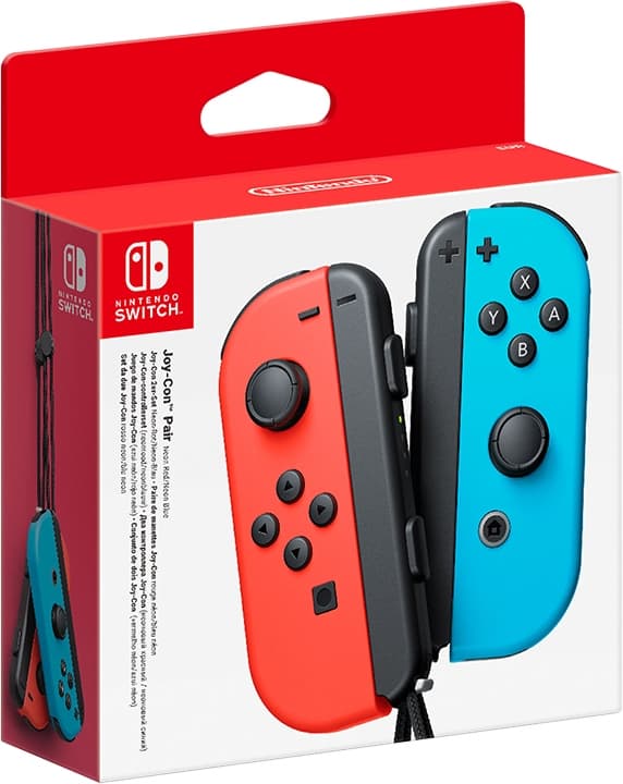 Joy-Con Pair Neon - Rød/Blå - GamingButikken