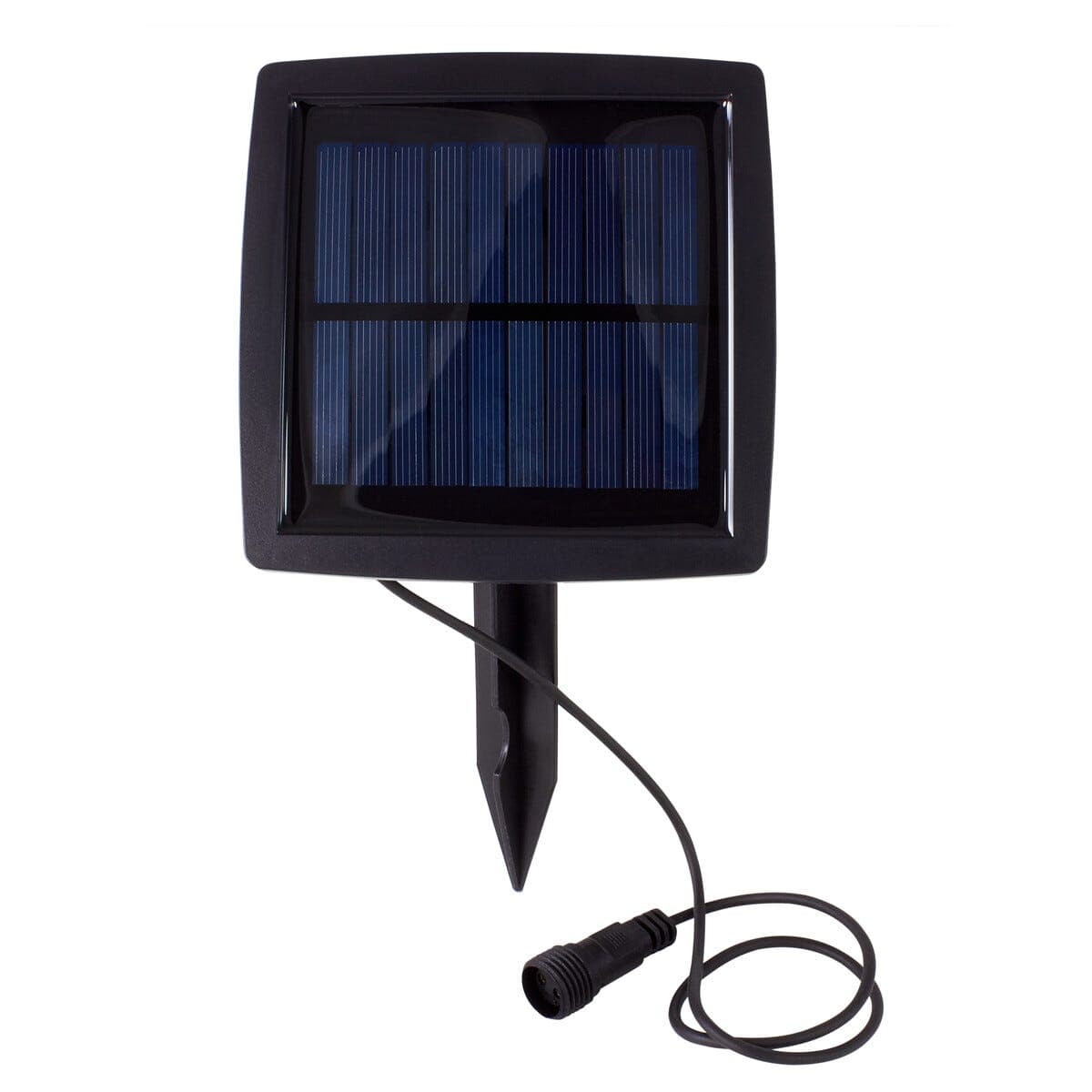 Solcellepanel til solcelledrevne lysslynger