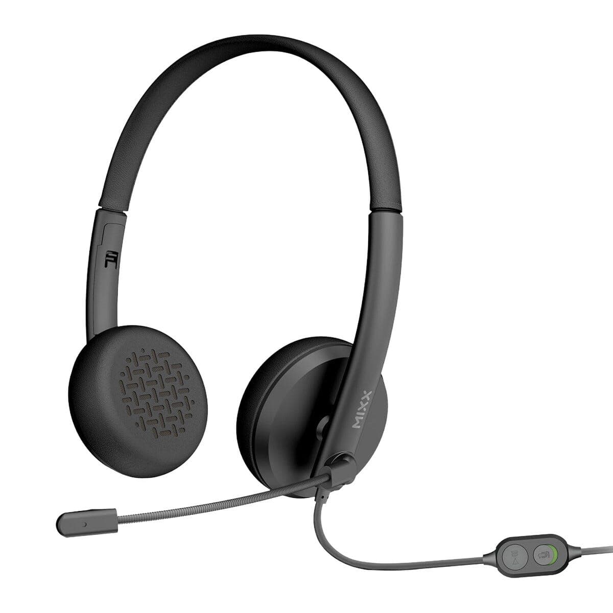 Mixx H1a headset med mikrofon og ledning, 3,5 mm