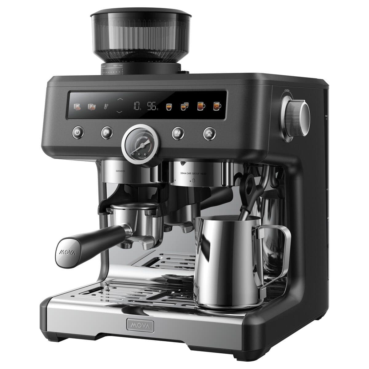 Mova S20 Pro espressomaskin med kvern